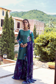 Feathers Premium Printed Lawn Unstitched 3Pc Suit KYNEL-FT526
