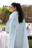 Zarposh Summer Soiree Embroidered Luxury Lawn Unstitched 3Pc Suit - Kaelis
