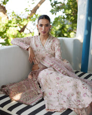 Liliana by Faiza Saqlain Embroidered Lawn Unstitched 3Pc Suit - Karine
