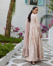 Liliana by Faiza Saqlain Embroidered Lawn Unstitched 3Pc Suit - Karine