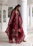 Hussain Rehar Kalabagh Unstitched Embroidered Lawn 3Pc Suit - Kastanaa