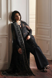 Emral Elyshia Embroidered Organza Unstitched 3Pc Suit D-08 Kaya