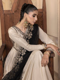 Hemstitch Embroidered Raw Silk Ready to Wear 3Pc Suit - Kaya