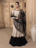 Hemstitch Embroidered Raw Silk Ready to Wear 3Pc Suit - Kaya