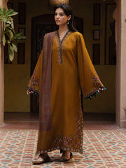 Still by Yards Embroidered Italian Woolen Unstitched 3Pc Suit D-08 Keepsake