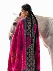 Zainab Chottani Embroidered Marina Twill Unstitched 3Pc Suit D-08 Kesia