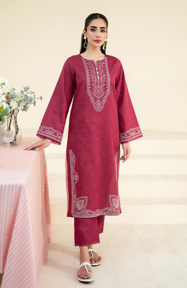 Daffodils by Seran Printed Lawn Unstitched 2Pc Suit D-02 Khai