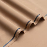 SQ by Dynasty Fabrics Men's Unstitched Wash & Wear Suit - Khaki