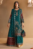 Alizeh Fashion Reena Embroidered Chiffon Unstitched 3Pc Suit AF-HM-4024-Khiva