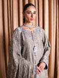 Faiza Faisal Rema Embroidered Raw Silk Unstitched 3Pc Suit - Kiran