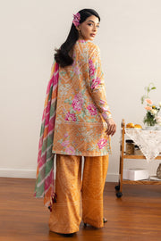 Coco by Zara Shahjahan Prints Unstitched Lawn 3Pc Suit D-04A Kohana