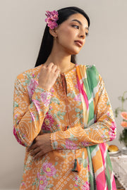 Coco by Zara Shahjahan Prints Unstitched Lawn 3Pc Suit D-04A Kohana