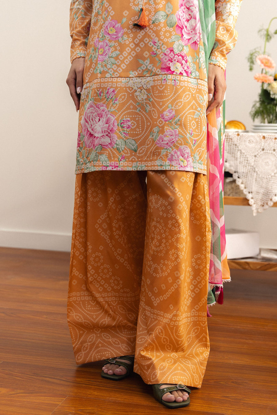 Coco by Zara Shahjahan Prints Unstitched Lawn 3Pc Suit D-04A Kohana
