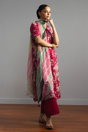 Coco by Zara Shahjahan Prints Unstitched Lawn 3Pc Suit D-04B Kohana