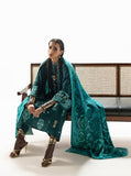 Zainab Chottani Embroidered Marina Twill Unstitched 3Pc Suit D-06 Kyana