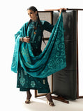 Zainab Chottani Embroidered Marina Twill Unstitched 3Pc Suit D-06 Kyana