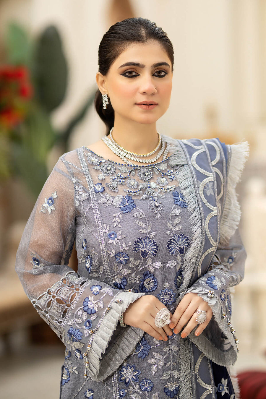 Falesia by Imrozia Premium Unstitched Masuri 3Pc Suit L-263 Valerie