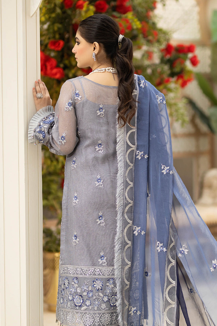 Falesia by Imrozia Premium Unstitched Masuri 3Pc Suit L-263 Valerie