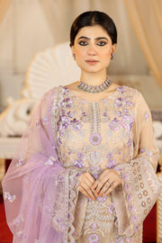 Falesia by Imrozia Premium Unstitched Chiffon 3Pc Suit L-264 Avon Pearl