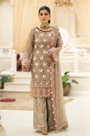 Falesia by Imrozia Premium Unstitched Organza 3Pc Suit L-265 Aubade