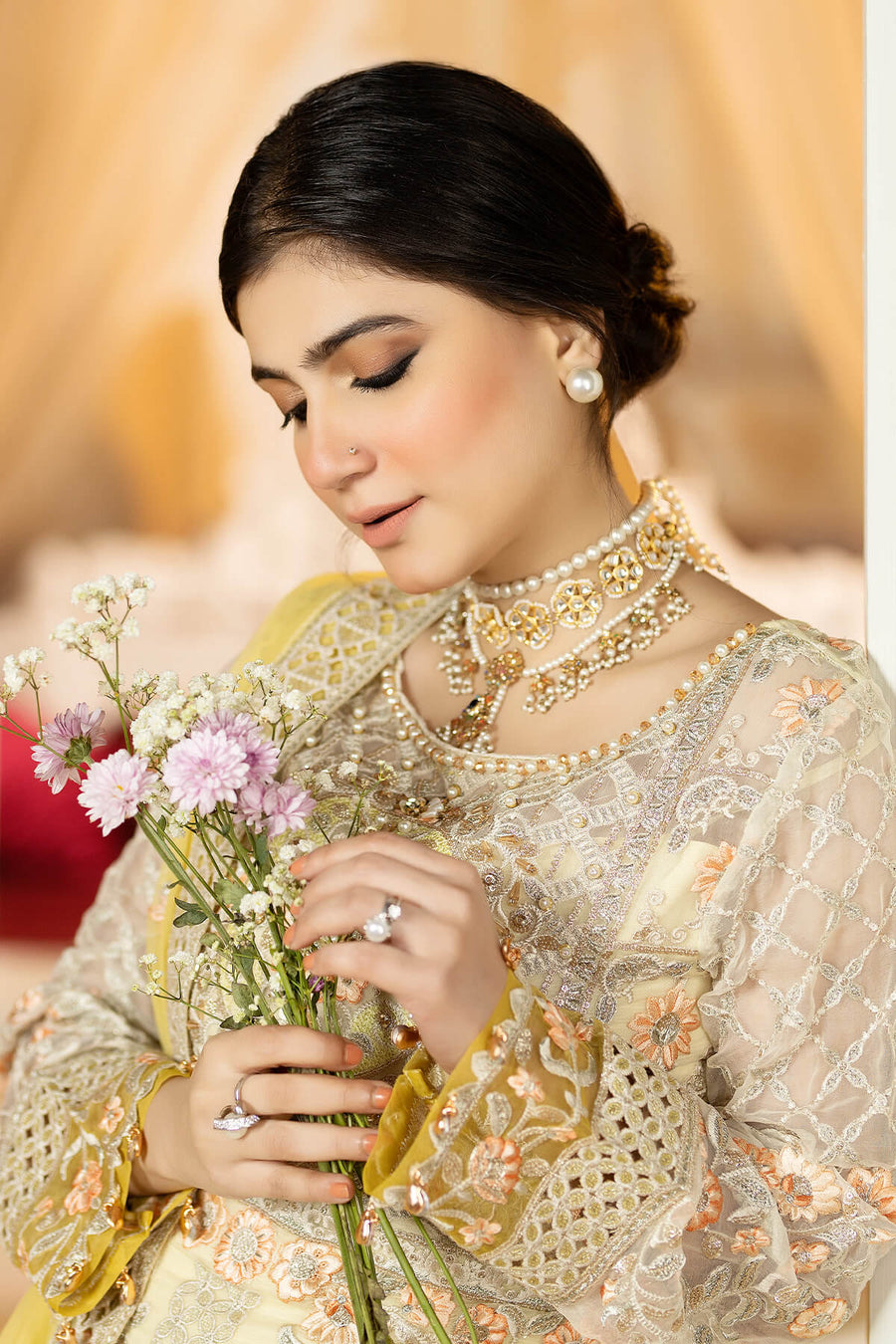 Falesia by Imrozia Premium Unstitched Chiffon 3Pc Suit L-270 Lucille