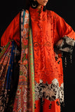 Sana Safinaz Embroidered Luxury Lawn Unstitched 3Pc Suit D-01A