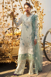 Sana Safinaz Embroidered Luxury Lawn Unstitched 3Pc Suit D-03A