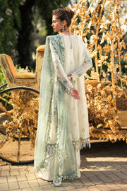Sana Safinaz Embroidered Luxury Lawn Unstitched 3Pc Suit D-03A