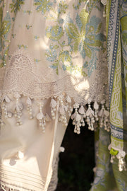Sana Safinaz Embroidered Luxury Lawn Unstitched 3Pc Suit D-08A
