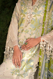 Sana Safinaz Embroidered Luxury Lawn Unstitched 3Pc Suit D-08A