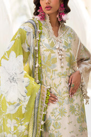 Sana Safinaz Embroidered Luxury Lawn Unstitched 3Pc Suit D-08A