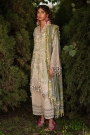 Sana Safinaz Embroidered Luxury Lawn Unstitched 3Pc Suit D-08A