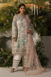 Sana Safinaz Embroidered Luxury Lawn Unstitched 3Pc Suit D-09B