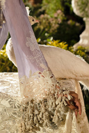 Sana Safinaz Embroidered Luxury Lawn Unstitched 3Pc Suit D-10B