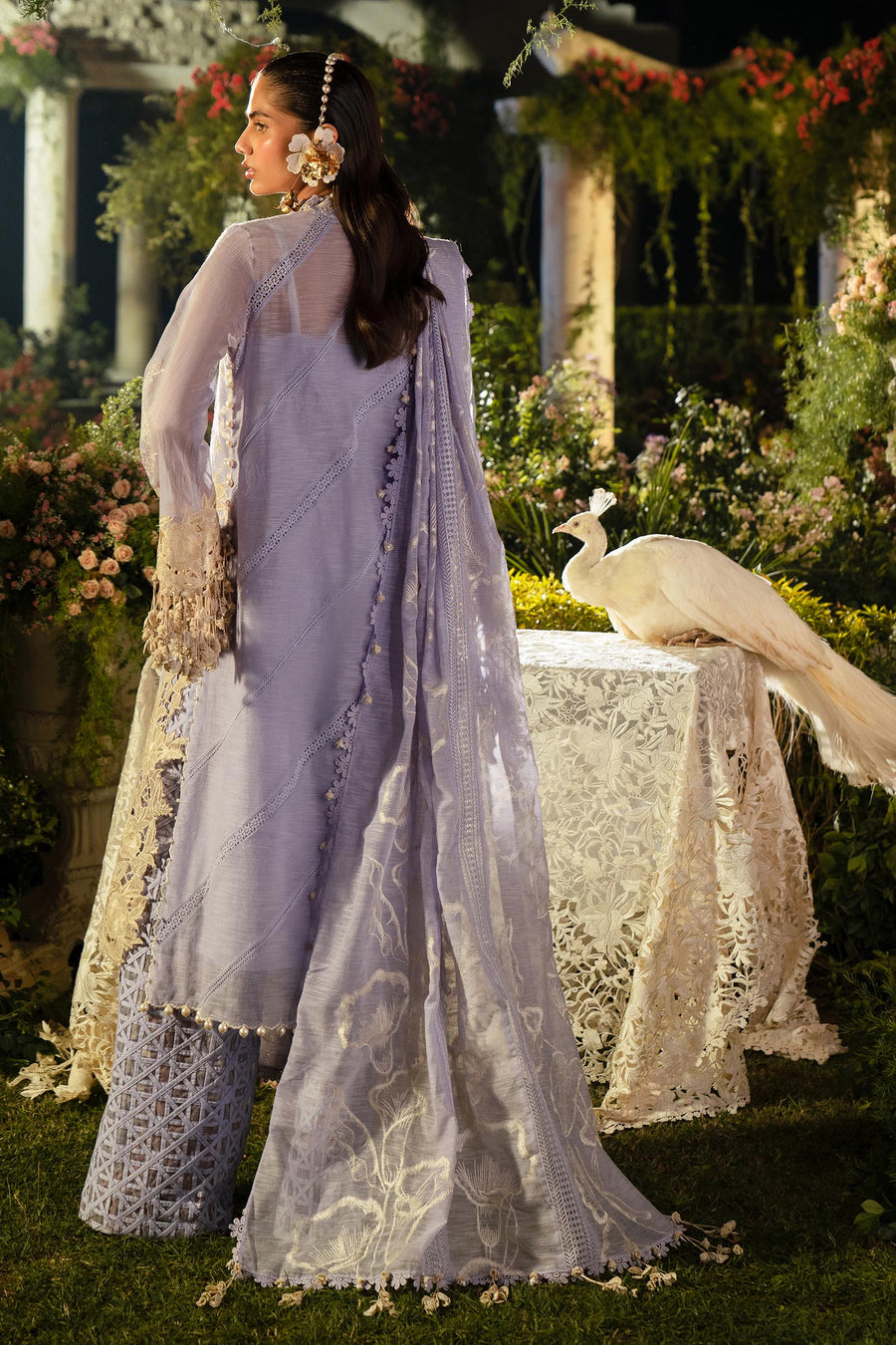 Sana Safinaz Embroidered Luxury Lawn Unstitched 3Pc Suit D-10B