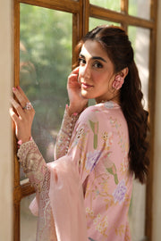 Maryam Hussain Embroidered Lawn Unstitched 3Pc Suit L25-04 Dimple