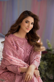Sobia Nazir Embroidered Luxury Lawn Unstitched 3Pc Suit D-10A