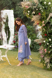 Sobia Nazir Embroidered Luxury Lawn Unstitched 3Pc Suit D-10B