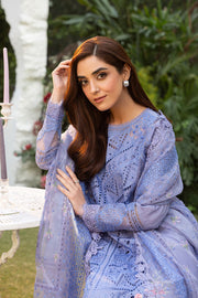 Sobia Nazir Embroidered Luxury Lawn Unstitched 3Pc Suit D-10B