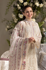 Sobia Nazir Embroidered Luxury Lawn Unstitched 3Pc Suit D-11B