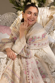 Sobia Nazir Embroidered Luxury Lawn Unstitched 3Pc Suit D-11B