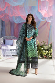 Sobia Nazir Embroidered Luxury Lawn Unstitched 3Pc Suit D-12A