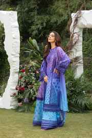 Sobia Nazir Embroidered Luxury Lawn Unstitched 3Pc Suit D-12B