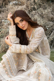 Sobia Nazir Embroidered Luxury Lawn Unstitched 3Pc Suit D-13B