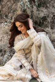 Sobia Nazir Embroidered Luxury Lawn Unstitched 3Pc Suit D-13B