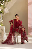 Sobia Nazir Embroidered Luxury Lawn Unstitched 3Pc Suit D-14A