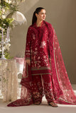 Sobia Nazir Embroidered Luxury Lawn Unstitched 3Pc Suit D-14A