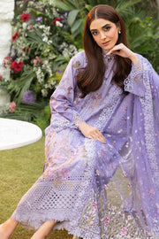 Sobia Nazir Embroidered Luxury Lawn Unstitched 3Pc Suit D-15A