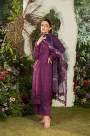 Sobia Nazir Embroidered Luxury Lawn Unstitched 3Pc Suit D-02B