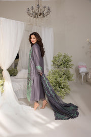 Sobia Nazir Embroidered Luxury Lawn Unstitched 3Pc Suit D-03B